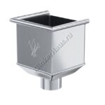 Воронка водосборная Aquasystem D100 мм, Оцинкован, Zn (цинк)