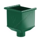 Воронка водосборная Aquasystem D90 мм, GreenCoat Pural BT, RAL 6005 (зеленый)