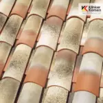 Керамическая черепица La Escandella Curved Roof Tile T5H Hispania 215×500 мм