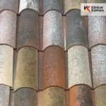 Керамическая черепица La Escandella Curved Roof Tile T5MI Milenium 215×500 мм