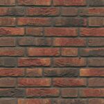 Клинкерный кирпич MUHR WF 06 Hellbraun-bunt geschaelt, WF 210x100x50 мм