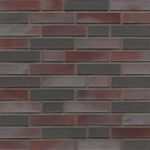 Клинкерный кирпич MUHR WF 25 Violettschwarz glatt, WF 210x100x50 мм