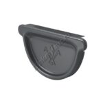 Заглушка Aquasystem D125 мм, GreenCoat Pural BT, RR 23 (серый)