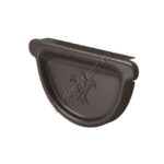 Заглушка Aquasystem D150 мм, GreenCoat Pural BT, RR 32 (коричневый)