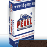 Коричневая цветная затирочная смесь Perel RL, 25 кг