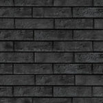 Фасадная плитка НВФ Муар RAL 9011 250х80х26 мм