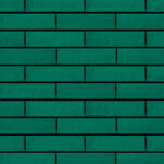 Фасадная плитка НВФ Крафт 1.0 RAL 6016 250х80х26 мм